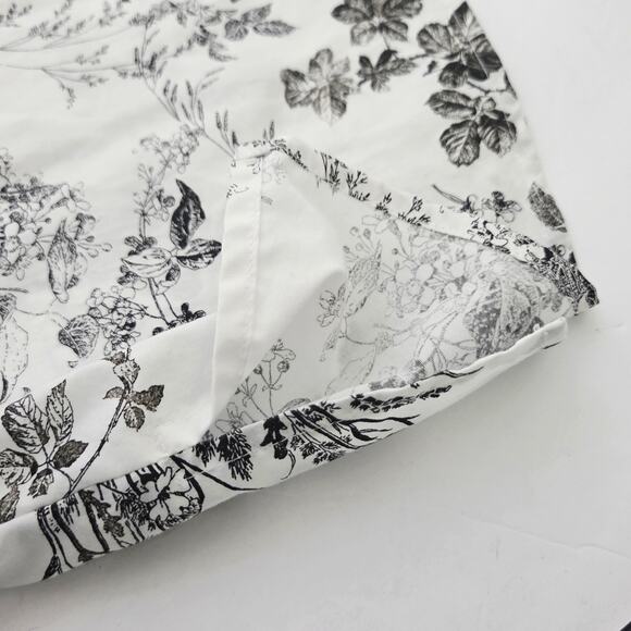 Foxcroft Wrinkle Free Fit Top Womens SZ 18W Floral Button Blouse Preppy Office - Picture 6 of 12